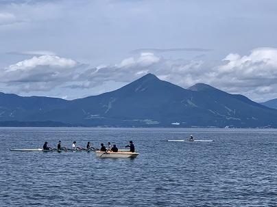 ボート部練習風景