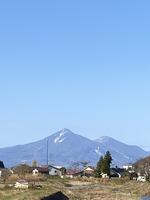 雪化粧の磐梯山（湖南高校より）