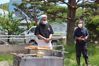 お世話になる秀一郎さんと阿部さん